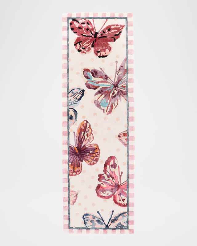 Eternity Butterfly Rug, 2'6" x 8'